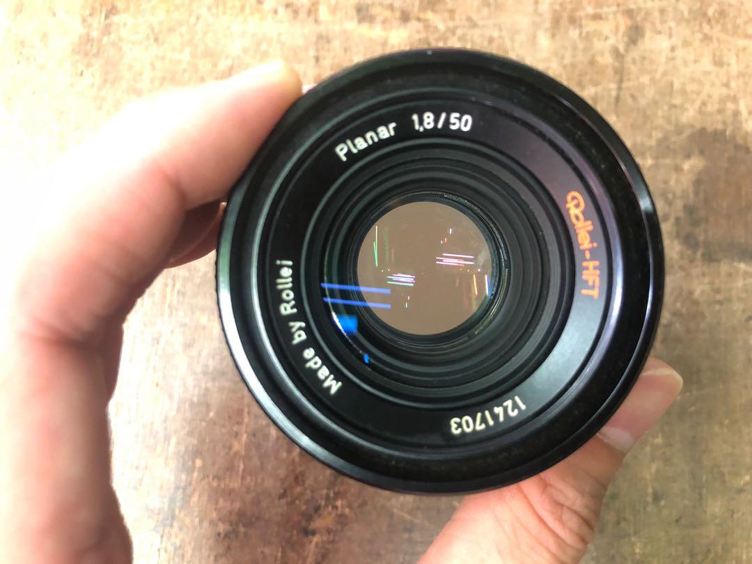 Rollei Planar 50mm f1.8手動鏡, 攝影器材, 鏡頭及裝備- Carousell