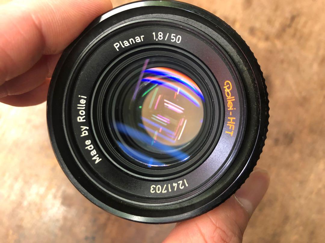 Carl Zeiss Planar Rollei 50mm f1.8 HFT - レンズ(単焦点)