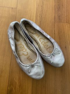sam edelman silver flats