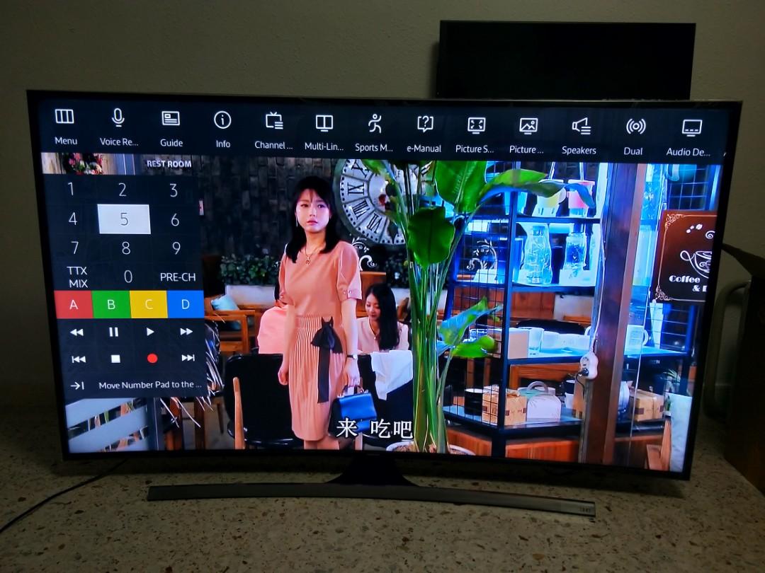 Samsung 65 Inch Curved 4k Ultra Hd Smart Led Tv Home Appliances Tvs Entertainment Systems On Carousell