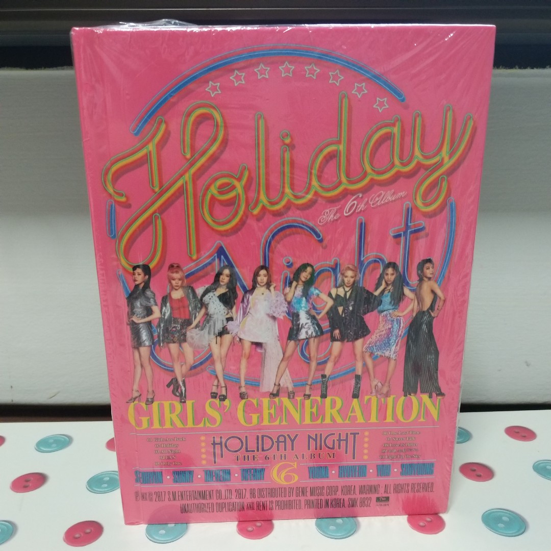 Snsd Holiday Night Album Holiday Version Girls Generation Hobbies Toys Memorabilia Collectibles K Wave On Carousell