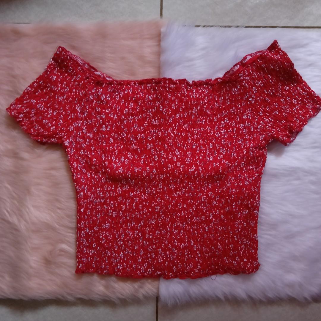 supre off the shoulder top