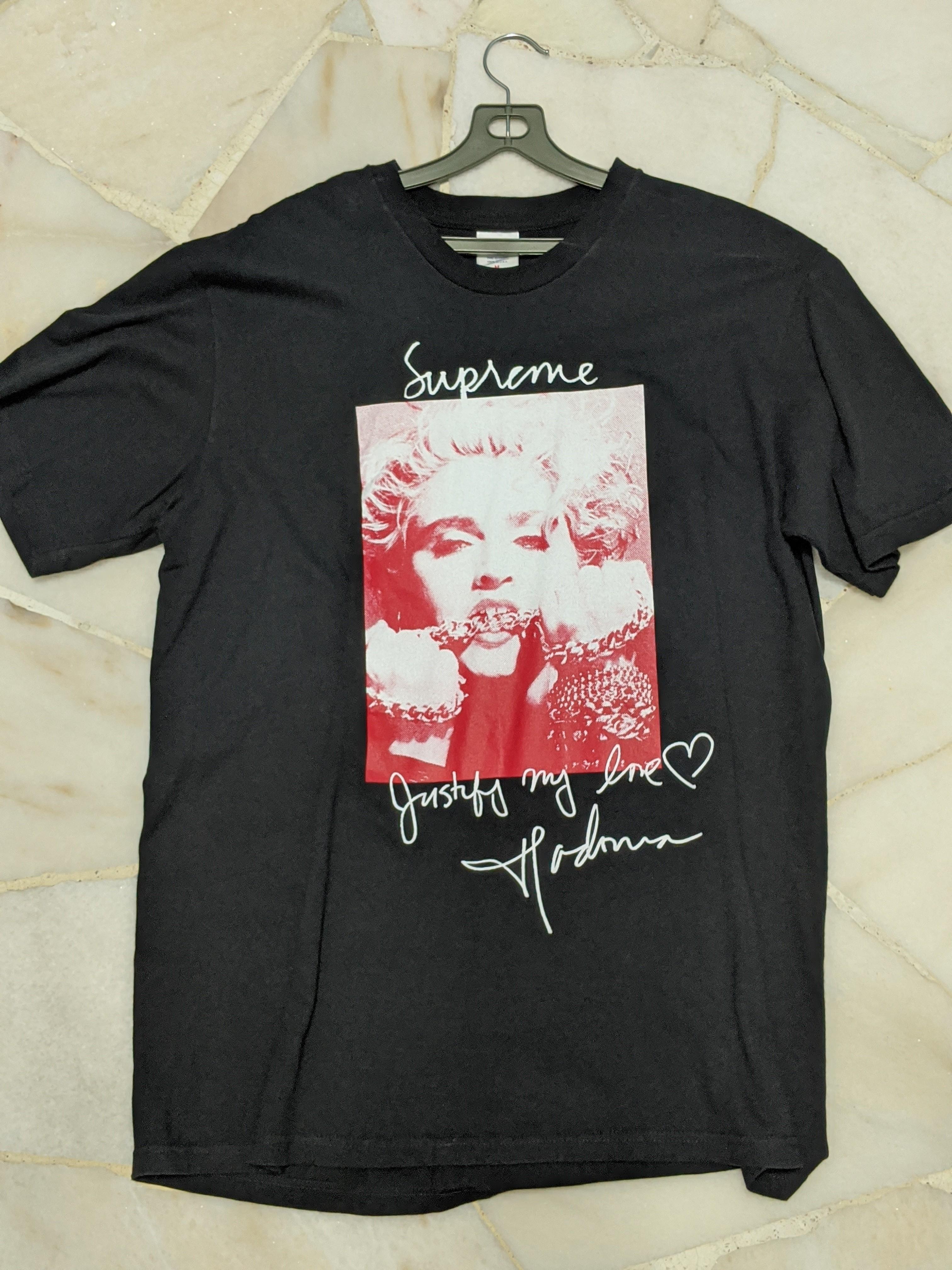 Supreme madonna t shirt outlet
