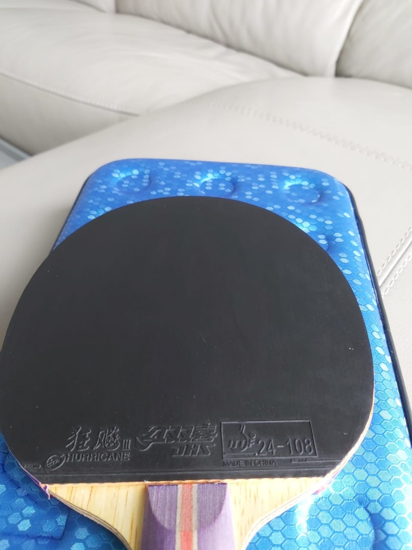 Table Tennis Hurricane 3 Neo, Sports Equipment, Sports & Games, Racket