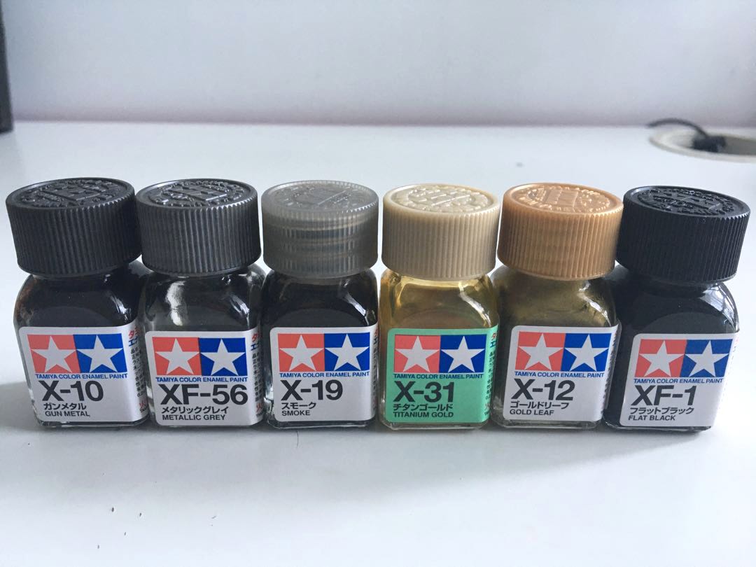 Tamiya Enamel Paint Sets , Hobbies & Toys, Stationery & Craft, Craft