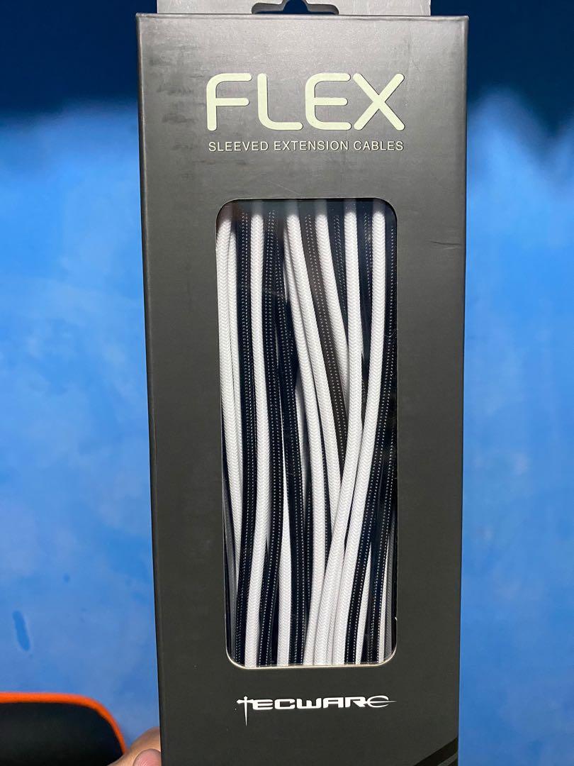 Tecware Flex Sleeved extension cables, TV & Home Appliances, Electrical