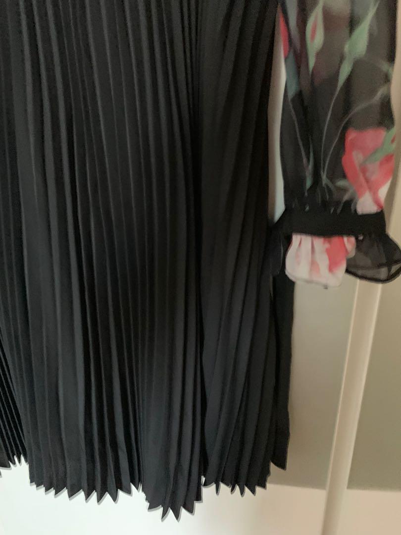Daysea iguazu frill bow cheap sleeve dress