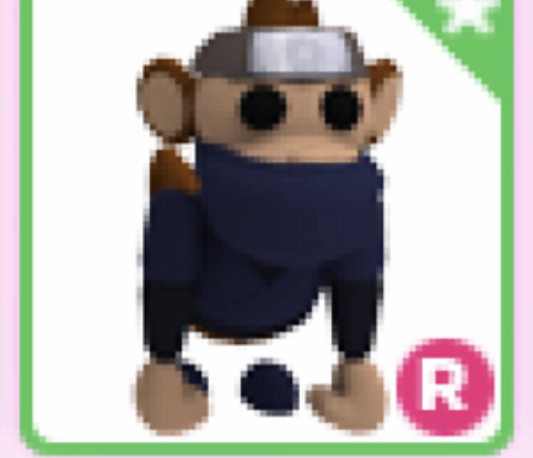 This Is A Ninja Monkey Ride In Roblox In Adopt Me It Is For Sale Or Trade If You Have A Offer Chat Me Video Gaming Gaming Accessories In Game Products On - roblox ninja bling