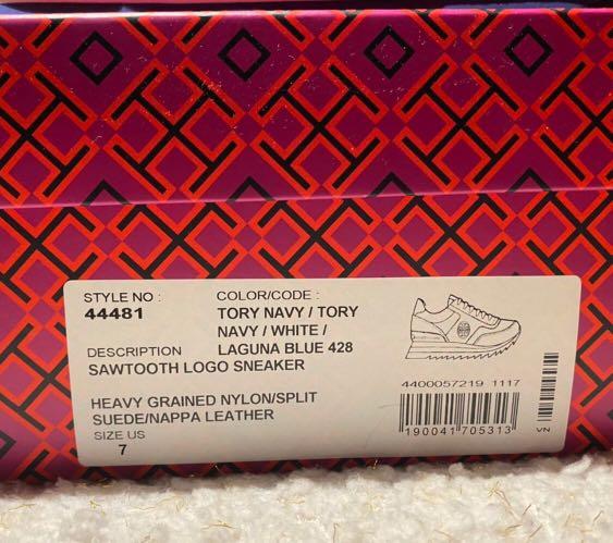 tory burch sawtooth sneakers