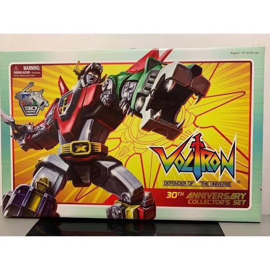 Toynami voltron 30th deals anniversary