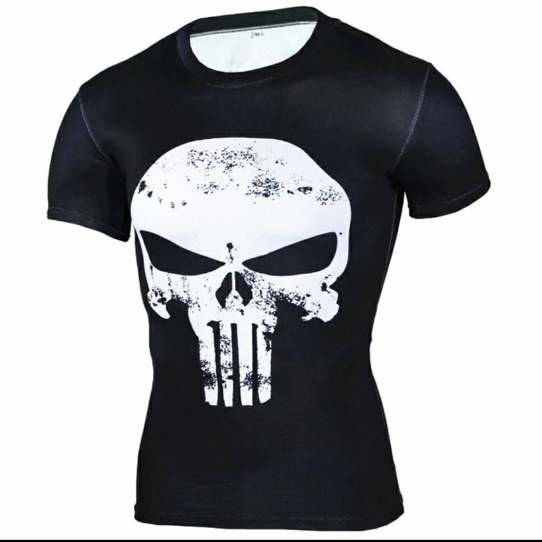 Punisher t discount shirt gym