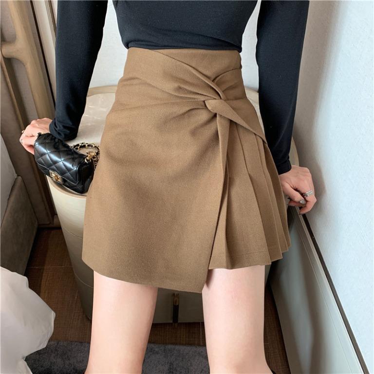 Uk12-18 EPSK02 Skirt (Black/Khaki