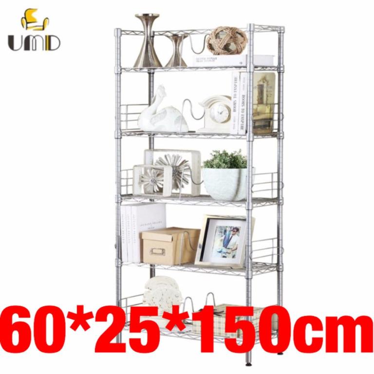 UMD Fully Foldable No-Need-Installation Full Metal Storage Rack