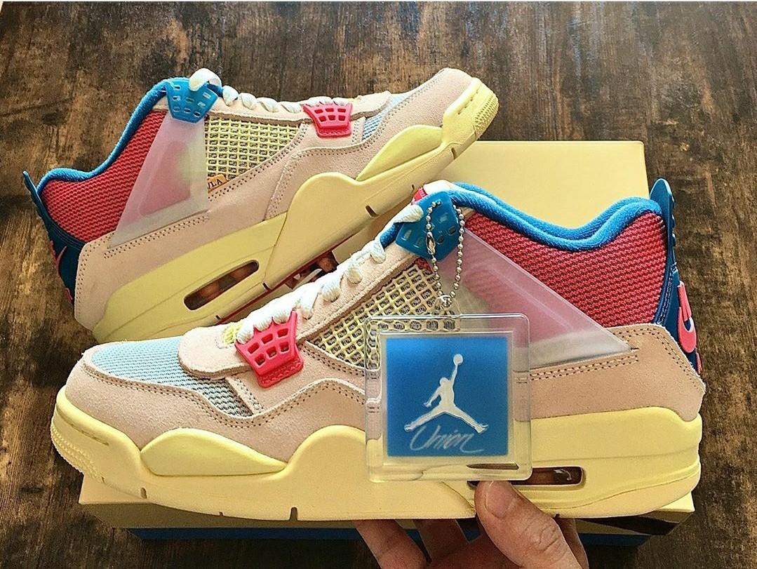 Union Air Jordan 4 Guava Ice For Sale