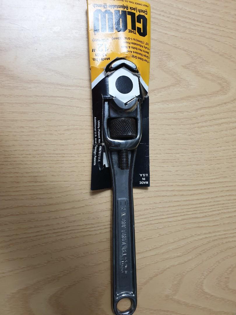 US Patent: 4,967,613 - Reversible Adjustable Wrench