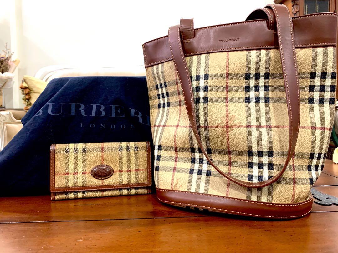 burberry vintage bucket bag