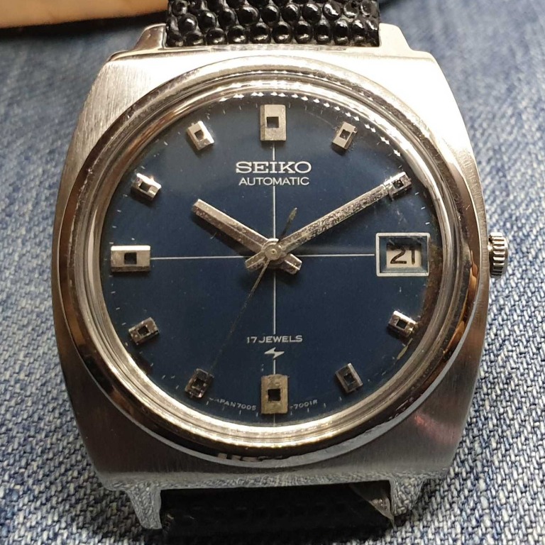 Seiko automatic shop 17 jewels 7005