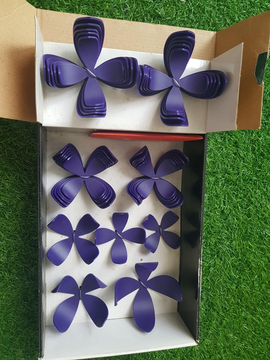 Wallflower Wall Decor Set Of 25 Pcs Home Furniture Home Decor On Carousell