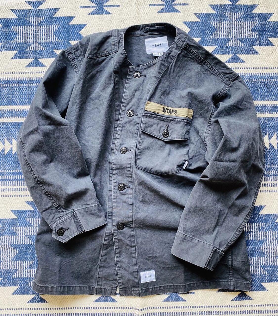 GRAY M 20SS WTAPS SCOUT LS / SHIRTGRAYサイズ | mnmagicalexperience.com