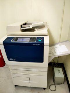 Xerox Machine Module printing