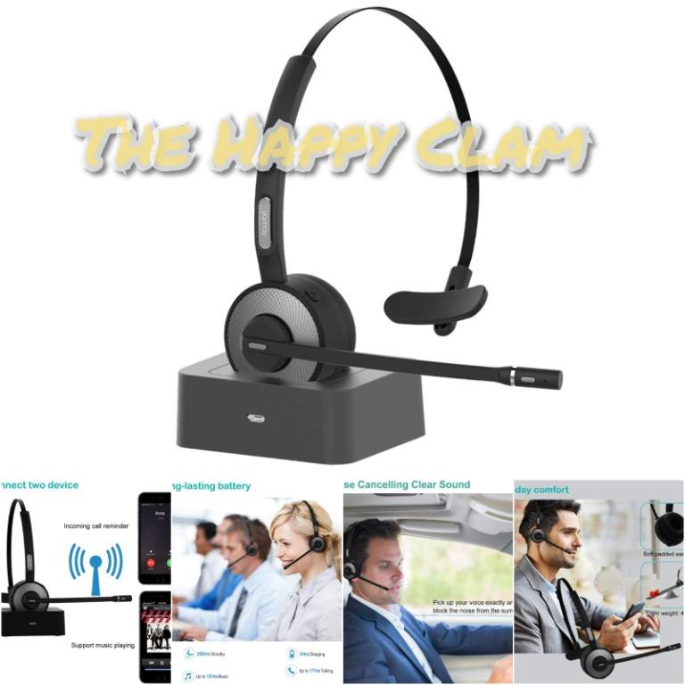 bluetooth headset with mute button