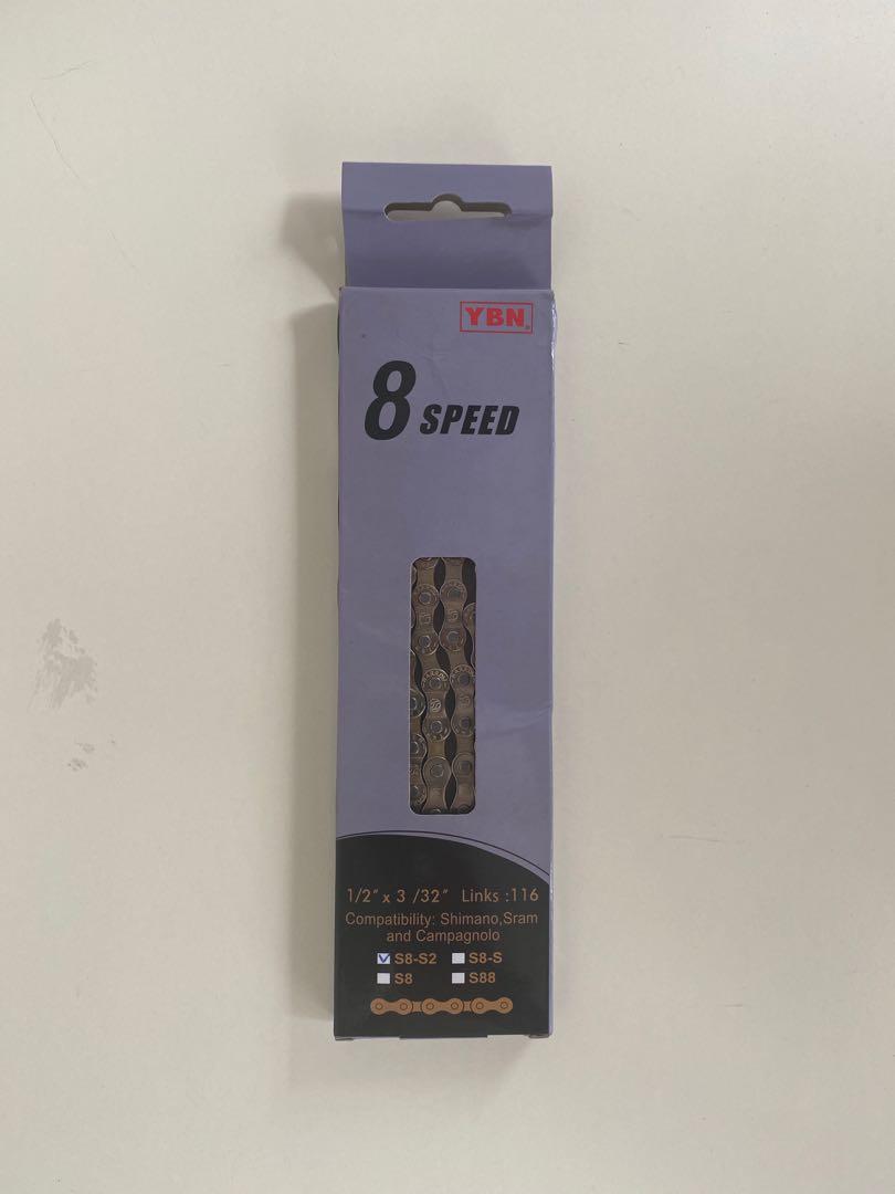 ybn 8 speed chain