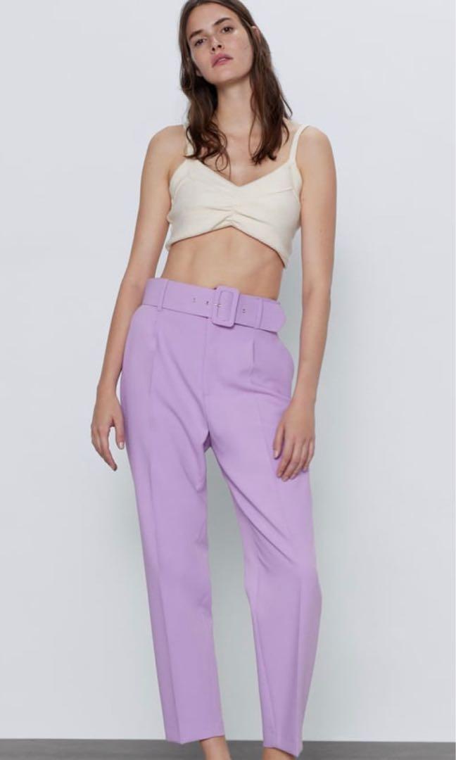 Top more than 125 lilac trousers zara super hot