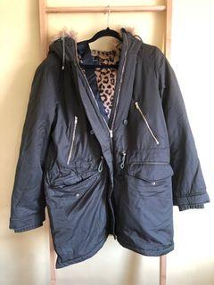 Zara Olive Green Winter Coat Women S Fashion Clothes Outerwear On Carousell