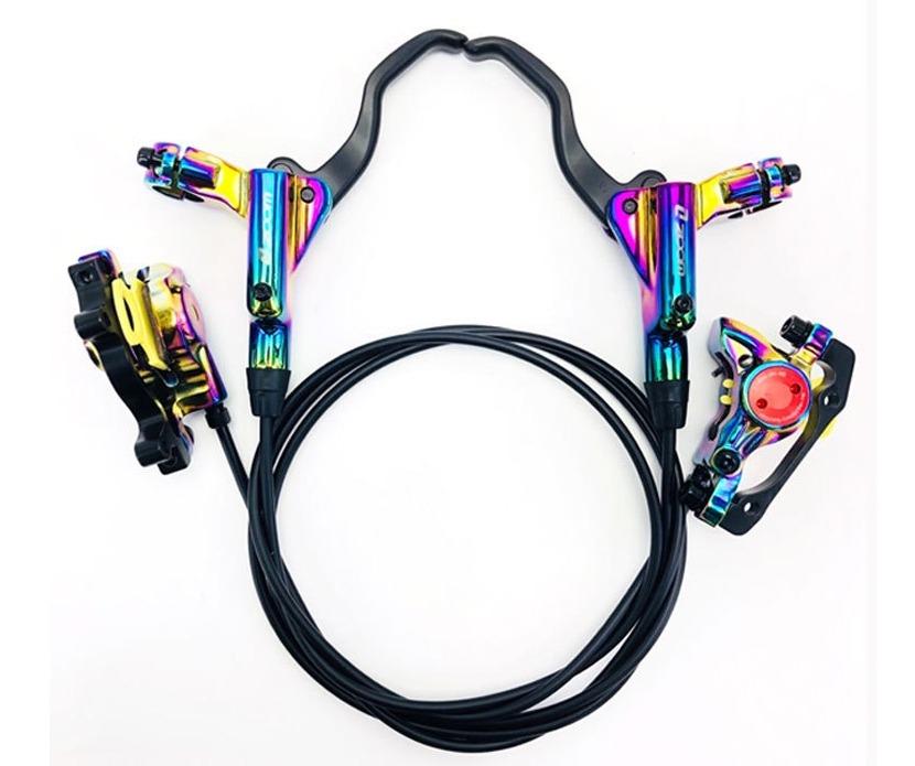 Zoom Hydraulic Disc Brake Set Oil Slick Sports Equipment Bicycles Parts Parts Accessories on Carousell