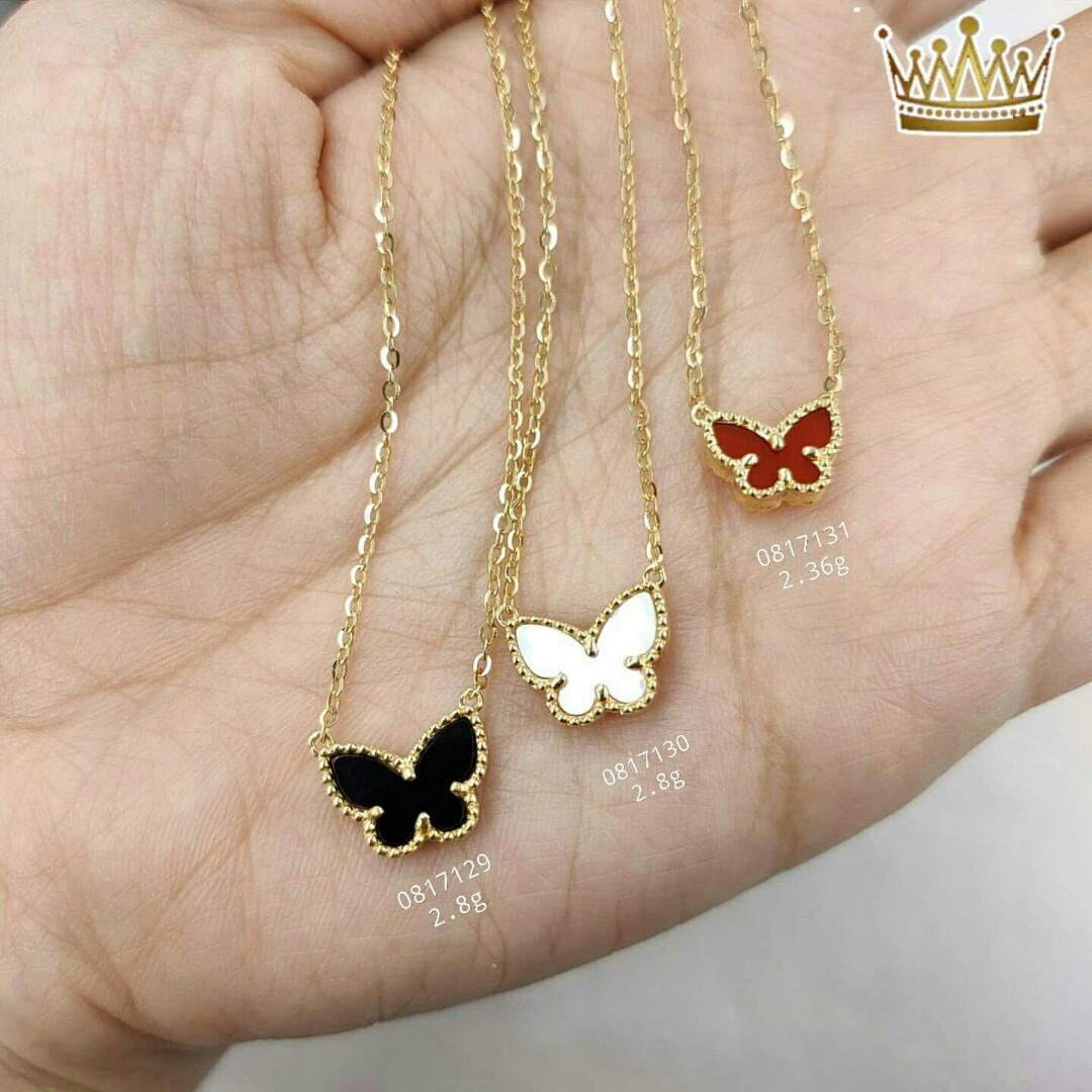 Butterfly discount design necklace