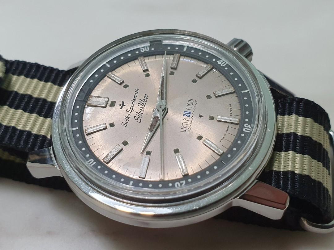 SOLD) - Vintage 1960s Highly Collectible Seiko JDM Sportsmatic SilverWave,  FIRST Seiko Diver Watch, Women's Fashion, Watches & Accessories, Watches on  Carousell
