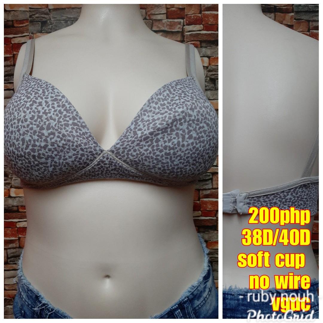 38D/40D soft cup no wire animal printed bra, Women's Fashion, Dresses &  Sets, Traditional & Ethnic wear on Carousell