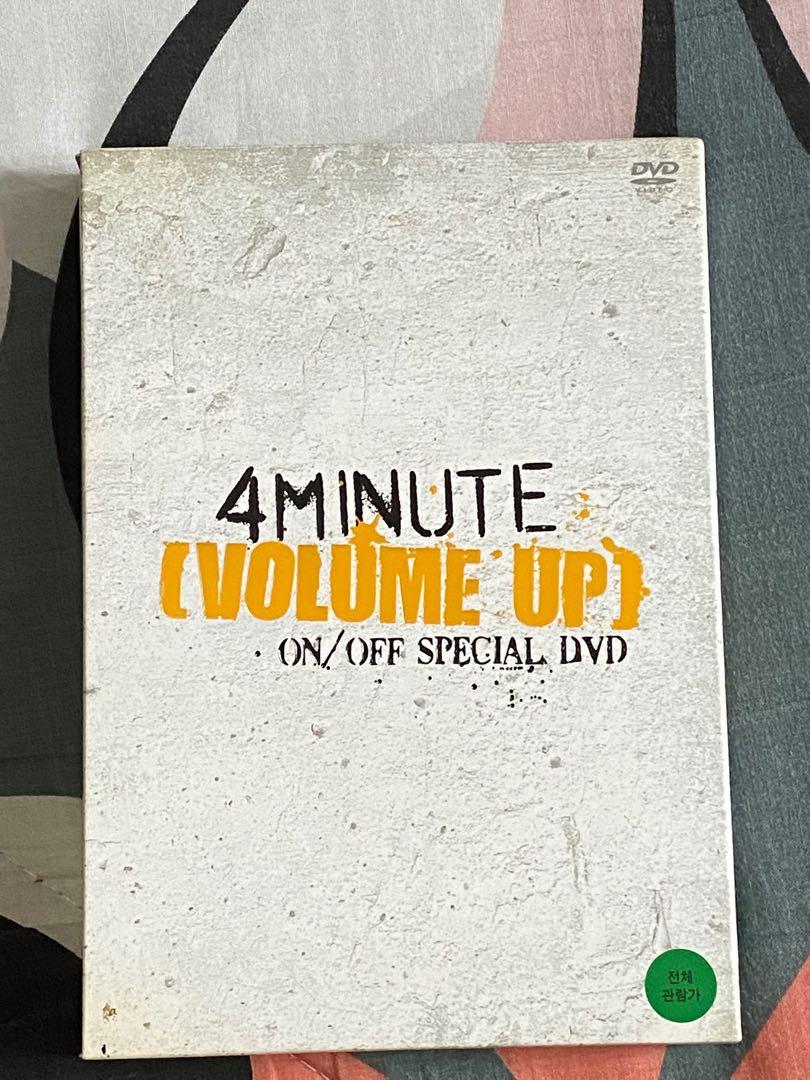 4Minute Volume Up On/Off Special DVD Collection