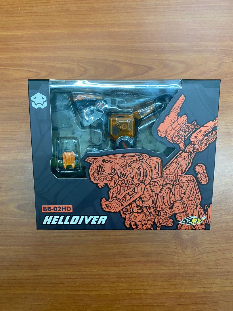 IN STOCK 52Toys BEASTBOX BB-02HD BB02HD HELLDIVER Transformable Action Figure 
