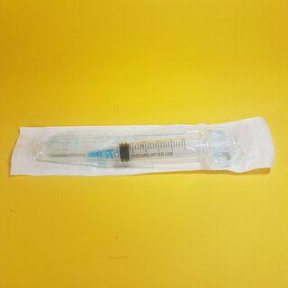 5ml Disposable Syringe with Needle (Pack of 10pcs)