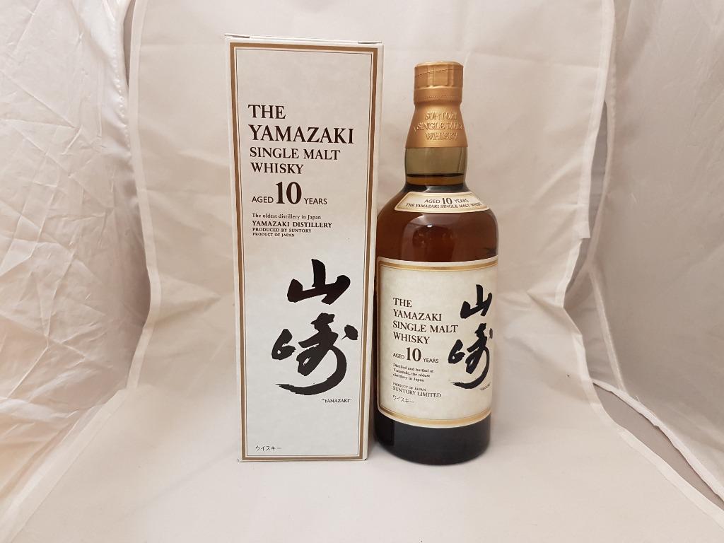 已停產絕版山崎10年連盒700ml (適合白州12,18,竹鶴25響17,21,30年