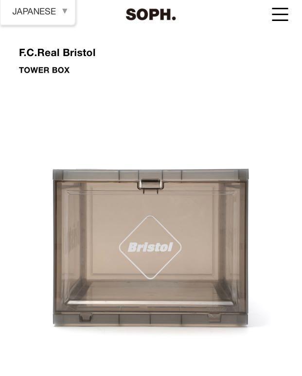 F.C. Real Bristol TOWER BOX TYPE2 新品未使用③-