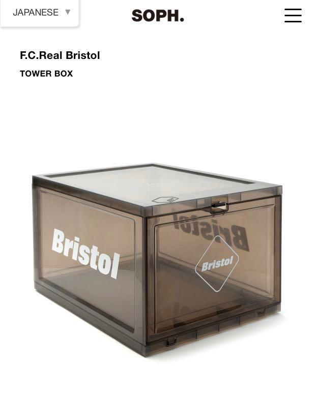 FCRB SOPH. F.C.Real Bristol TOWER BOX 新品-