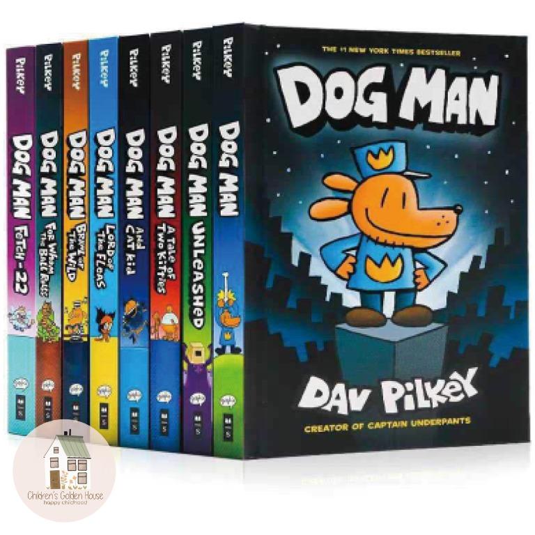 🚚包郵| 點讀版現貨Dog Man 神探狗狗的冒險(1 - 8) 8冊精裝-Scholastic