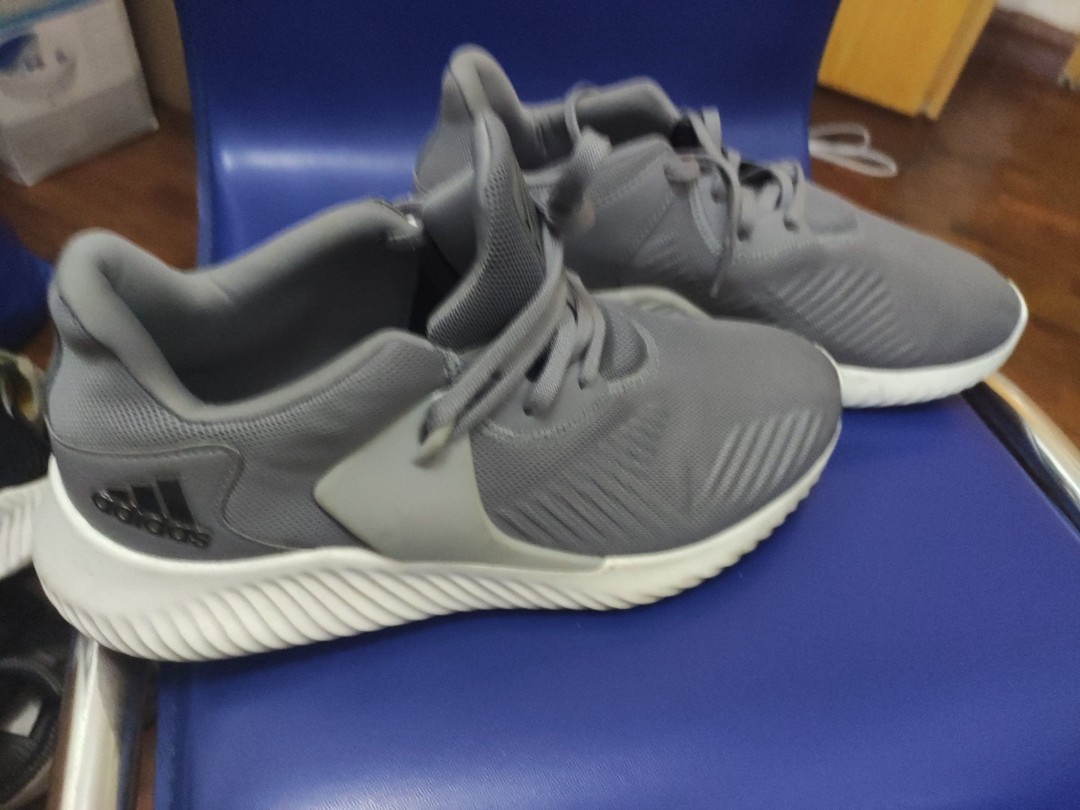 adidas bounce grey shoes