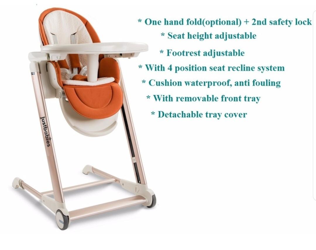 high chair with detachable seat