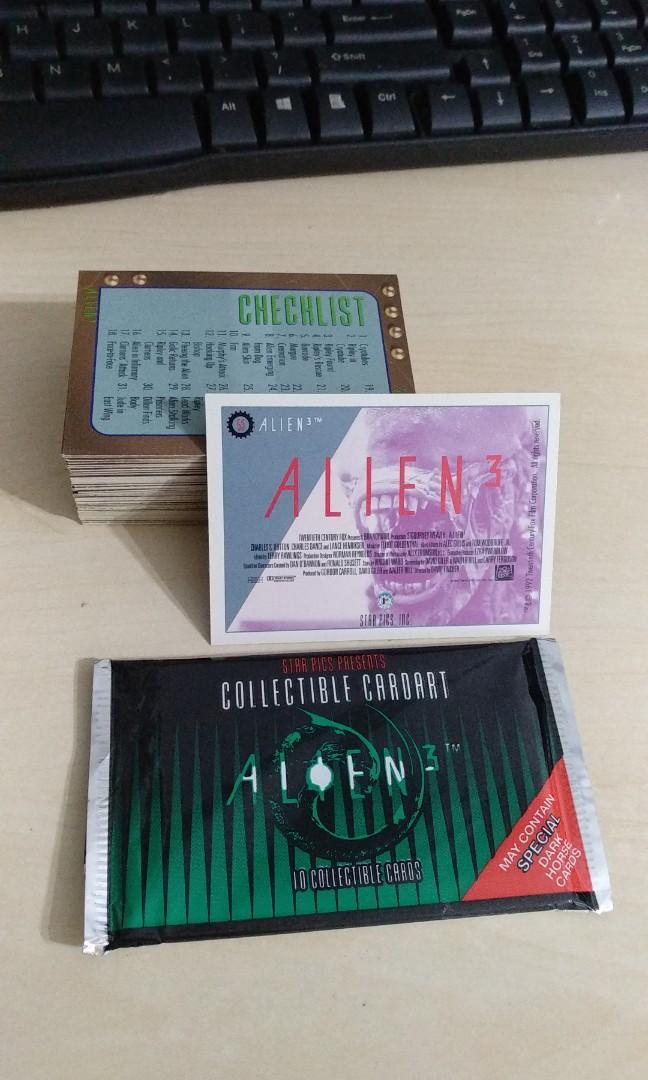 Alien 3 Movie Trading Card Full Set New Sealed Pack Toys Games Board Games Cards On Carousell