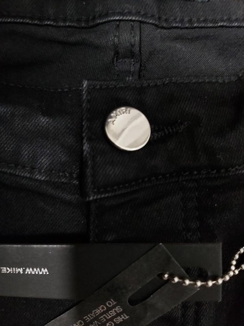 amiri bandana crystal jeans