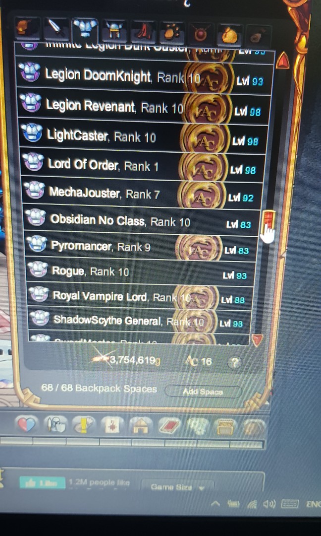 Aqw EndGame Account CHEAP,NSOD,LR,VHL,VAS,AFDL,VP,BLOD,VLOD,SEPULCHURE