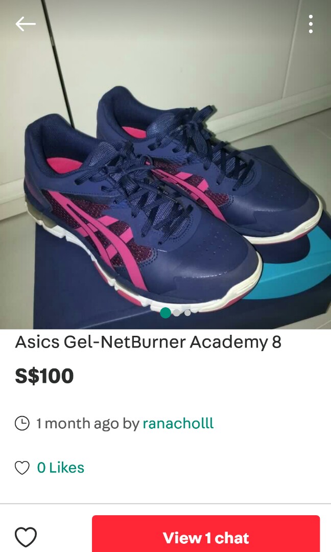 Asics gel netburner academy 8 Men s Fashion Activewear on