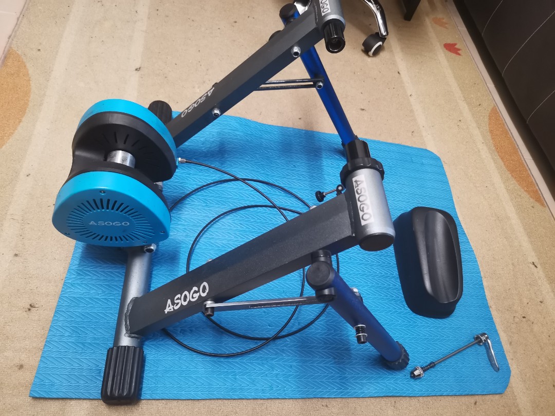 ASOGO ALLOY BICYCLE INDOOR TRAINER 1399347 BCS
