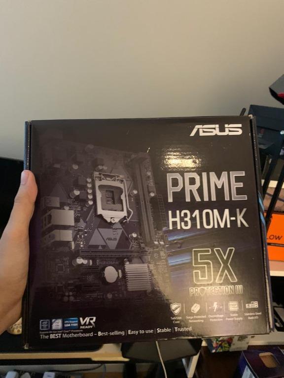 Asus Prime H310m K Electronics Computer Parts Accessories On Carousell