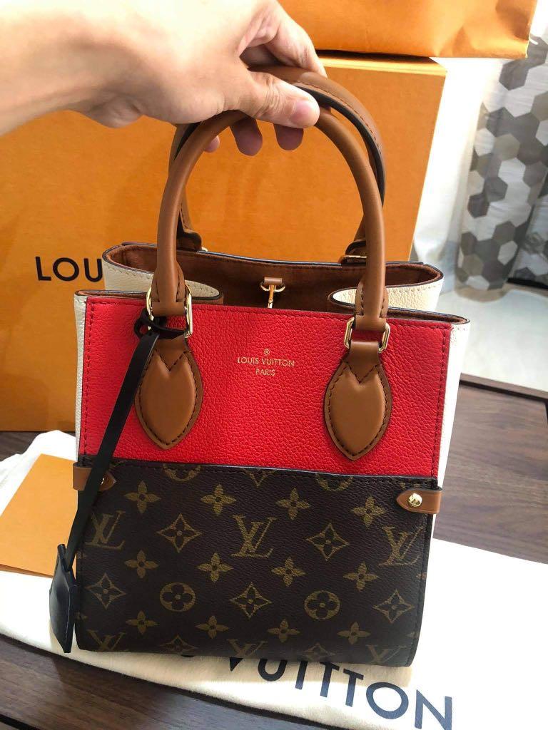 Louis Vuitton M45389 Fold Tote PM 2WAY Bag Handbag Shoulder Bag Free  Shipping