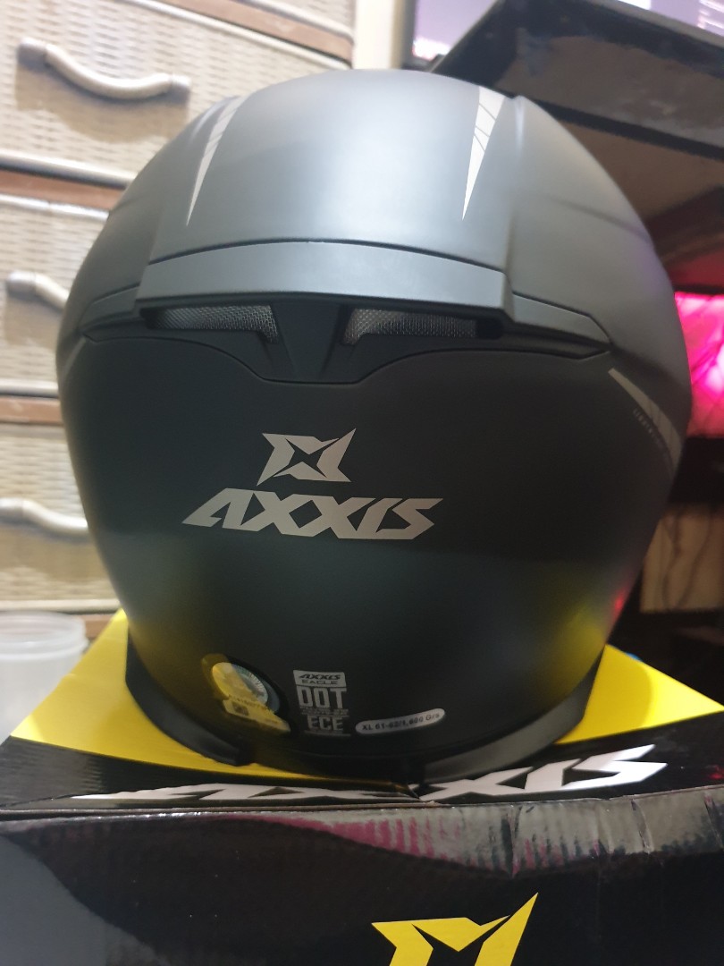 Axxis helmets matte black clearance