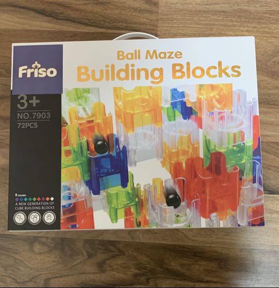 Ball maze building blocks hotsell